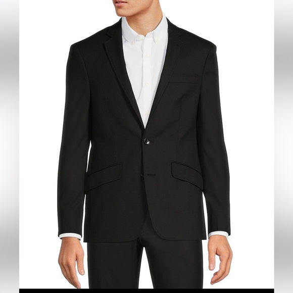 Murano Men’s Blazer Sport Coat Size XS Slim Fit Black NWT Fully Lined - Picture 1 of 15
